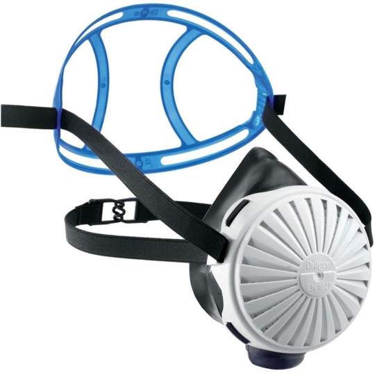 Semimasca X-plore 2100 din EPDM fara filtre, marime universala