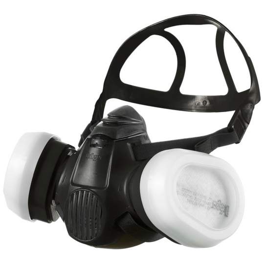 Set pentru vopsitor - semimasca Drager 3300 cu 2 filtre A2P3 R D, marime M