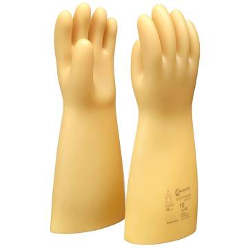 Manusi electroizolante clasa 00, joasa tensiune, max. 500V (1 pereche)