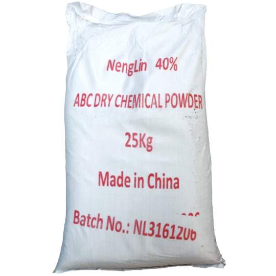 Pulbere stins incendii ABC 40% NENGLIN, sac 25kg Pulbere stins incendii ABC 40% NENGLIN, sac 25kg