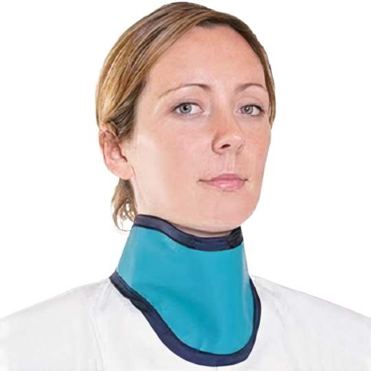 Guler protectie radiatii tiroida reglabil