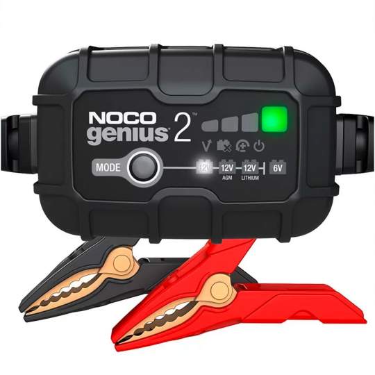 Redresor Noco Genius 2 auto moto 6V / 12V 2A pentru acumulatori maxim 40A Plumb-Acid