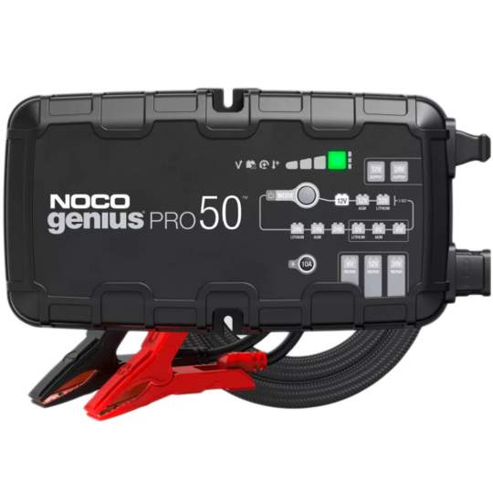 Redresor Noco Genius Pro 50 pentru acumulatori 6V / 12V / 24V