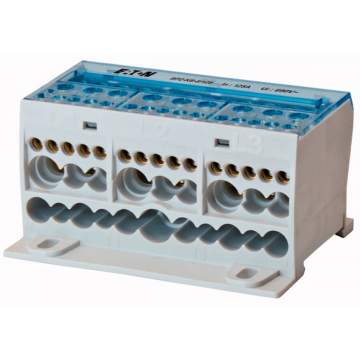 Bloc distributie Tetrapolar 125A