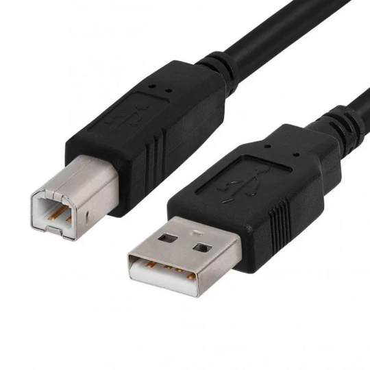 Cablu imprimanta USB A tata la USB B tata 5 metri Cablu imprimanta USB A tata la USB B tata 5 metri