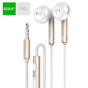 Casca digital stereo + microfon Golf M19 auriu