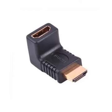 Mufa adaptor de la HDMI mama la HDMI tata 90 grade