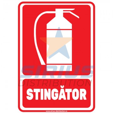 Stingator cu CO2, tip G5 + Cadou semn stingator A6