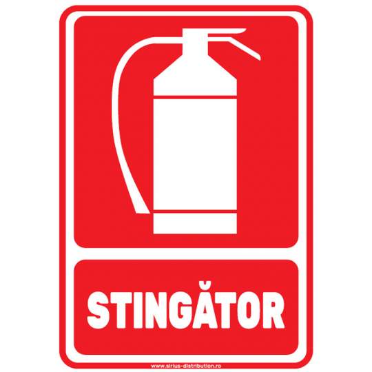 Indicator autocolant STINGATOR - A6 (105x148mm) (1 bucata)