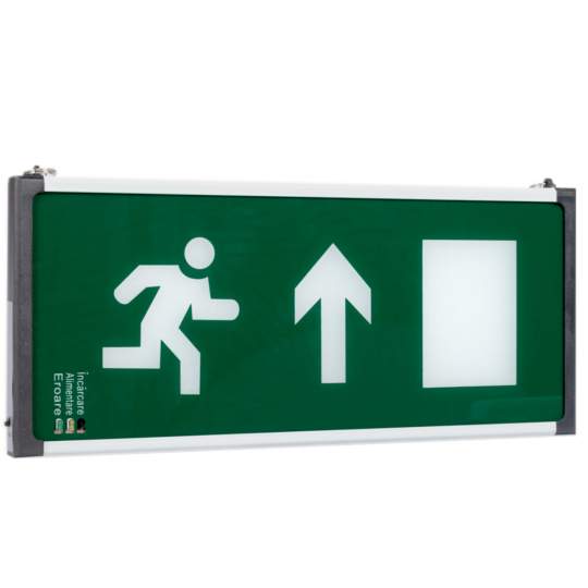 Lampa Exit Sus 2W LED (1 bucata)