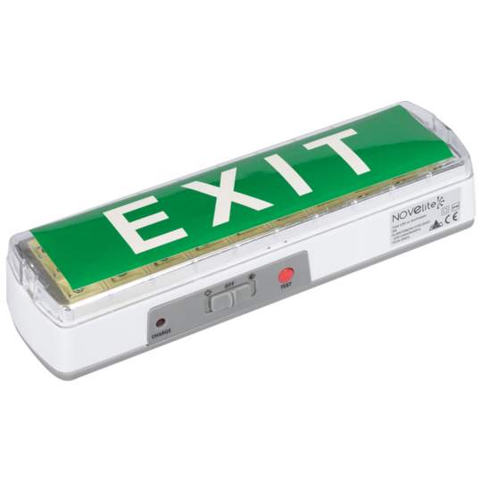 Lampa emergenta cu led, EXIT - montaj aparent, 2W, 30 led - ISMIA