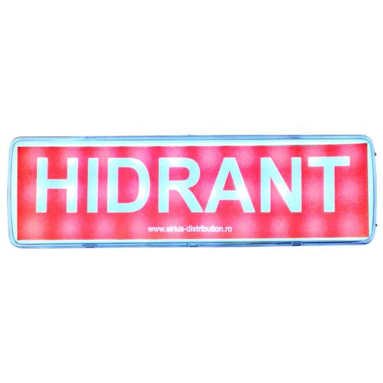 Lampa emergenta cu led, HIDRANT - montaj aparent, 2W, 30 led - ISMIA