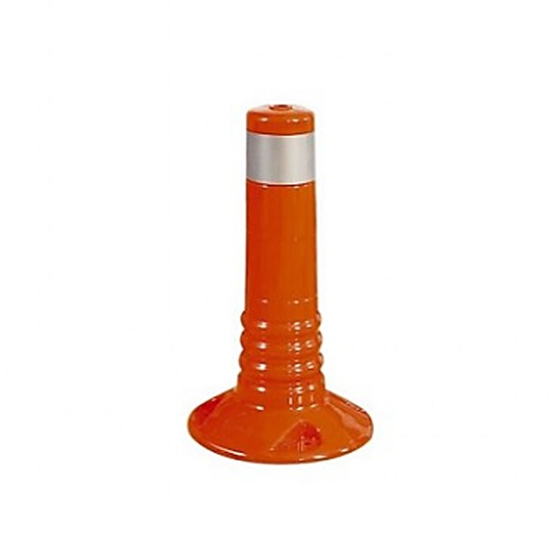 Stalp flexibil pentru delimitare trafic cu inaltimea de 30 cm, portocaliu (1 bucata)