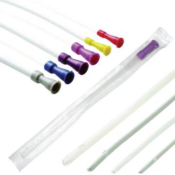 Canula rectala, lungime 30 cm, corp cilindric, 2 ochi laterali, sterila, CH28 - verde, CH30 - gri (50 bucati)