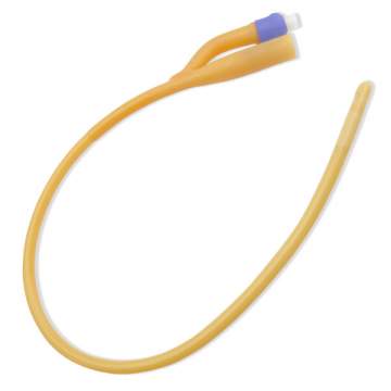Sonde Foley adulti, uretrale cu 2 cai, sterile, marimi 12, 14, 16, 18, 20, 22, 24 (10 bucati)
