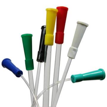 Sonda uretrala Nelaton pentru drenajul vezicii urinare, 40cm, adulti CH/FR 06, 08, 10, 12, 14, 16, 18, 20, 22, 24 (100 bucati)