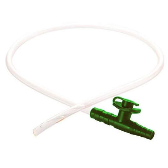 Sonde aspiratie cu valva control, radioopac, lungime tub 50 cm, sterile, CH08 - CH18 (50 bucati)