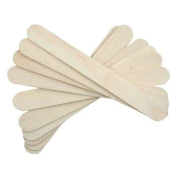 Spatule lemn mici Nesterile abeslang apasatoare limba 114x10x2mm (200 bucati)
