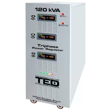 Stabilizator retea maxim 120KVA-SVC-servomotor trifazat-trifazat TED000088