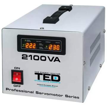 Stabilizator retea maxim 15KVA-SVC-servomotor monofazat TED000095