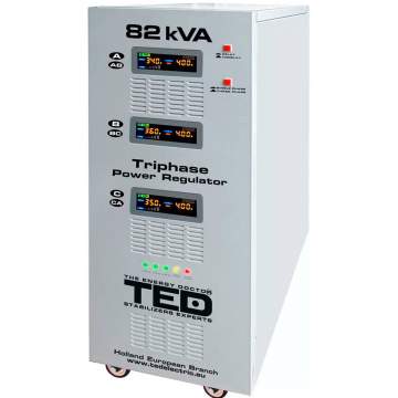 Stabilizator retea maxim 82KVA-SVC-servomotor trifazat-trifazat TED000224