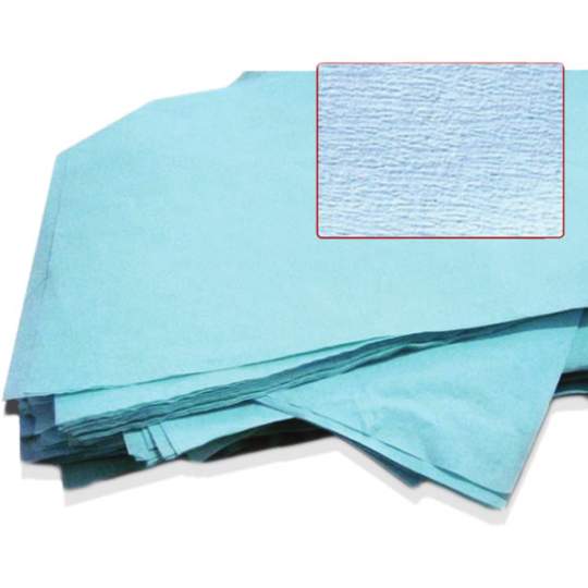 Hartie sterilizare 50 x 50 cm creponata pentru autoclav sau EO (500 bucati) Hartie sterilizare 50 x 50 cm creponata pentru autoclav sau EO (500 bucati)