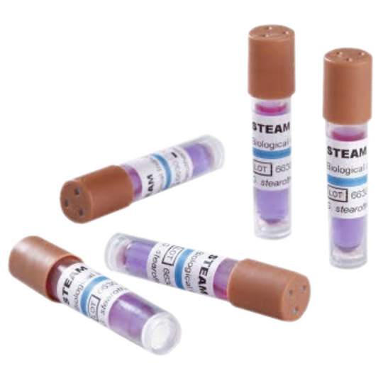 Indicator biologic sterilizare abur autoclav Bacillus Stearothermophilus (10 fiole)