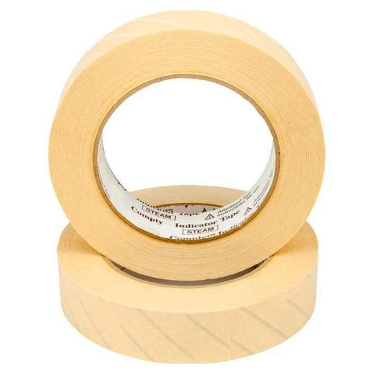 Indicator martor sterilizare autoclav 19mm x 50m, autoadeziv (1 rola - TR)