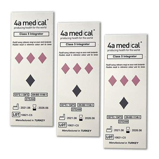 Test Integrator clasa 5 autoclav 4A Medical (250 stripuri)