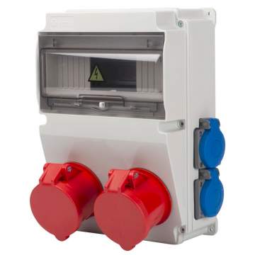 Tablou electric 1P (5x32A) + 1P (5x16A) + 2P (1x16A)