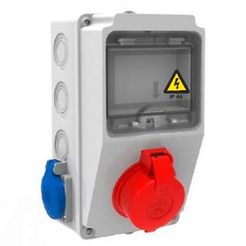 Tablou sigurante 1P (3x25A) 380V + 2P (1x16A) 220V IP44