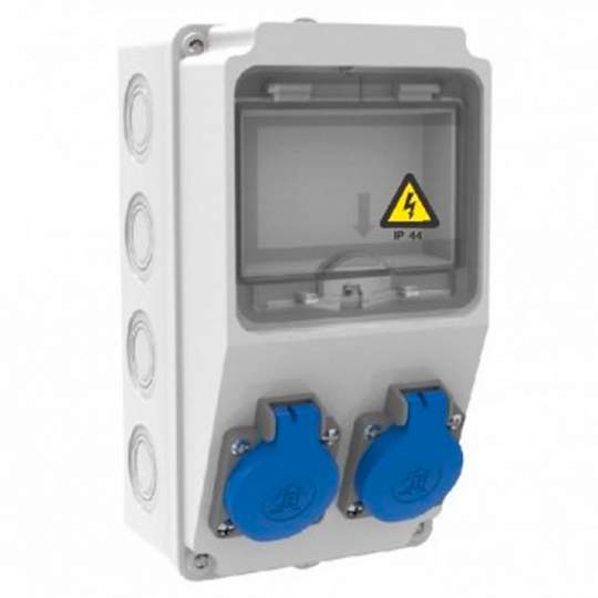 Tablou sigurante 2P (1x16A) 220V IP44