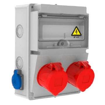 Tablou sigurante 2P (5x32A) 380V + 2P (1x16A) 220V IP4