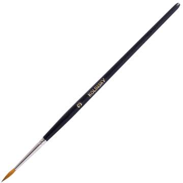 Pensula din par negru Kolinsky nr. 4 (1 bucata)
