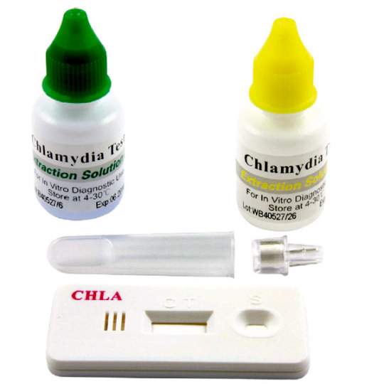 KIT Teste Rapide Chlamydia infectii vaginale, uretrale (1 set - 20 teste)