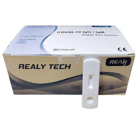 Test Rapid COVID-19 Anticorpi IgG/IgM (5 bucati/set)
