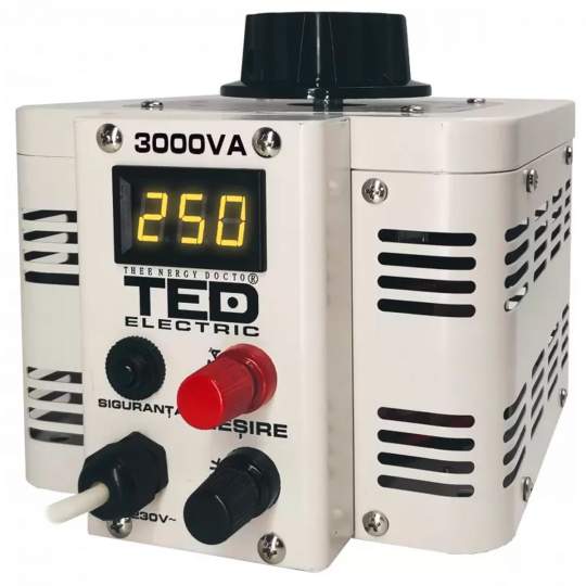 Autotransformator 0-300V 3KVA TED Electric Autotransformator 0-300V 3KVA TED Electric