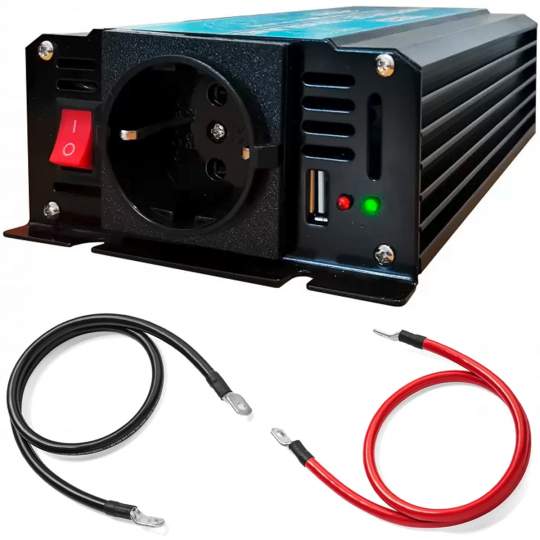 Convertor de la 12V la 230V 300W unda sinusoidala pura TED000408