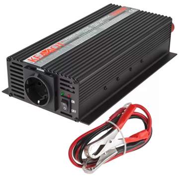 Invertor Kemot de la 24V la 220-230V 1000W unda sinusoidala modificata 1 iesire schuko