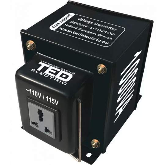 Transformator 230-220V la 110-115V 1000VA TED110-1000VA