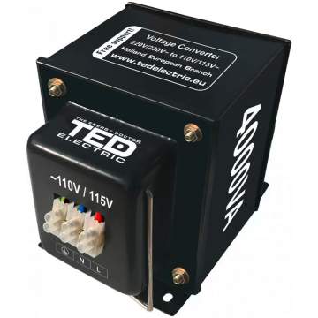 Transformator 230-220V la 110-115V 4000VA TED110-4000VA