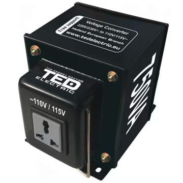 Transformator 230-220V la 110-115V 750VA reversibil