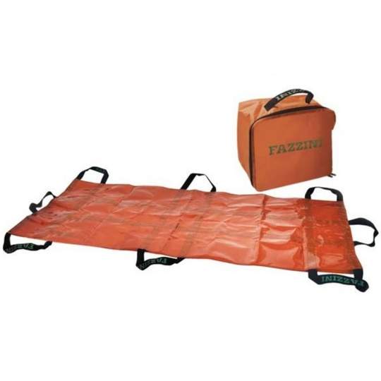 Targa transport pacient din poliester cu manere