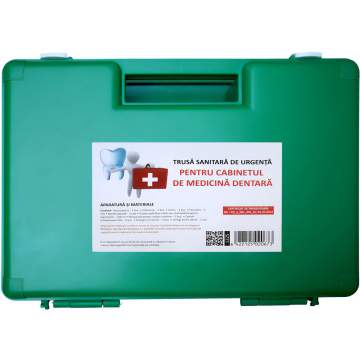 Trusa sanitara de urgenta pentru Medicina Dentara, completa, omologata Ministerul Sanatatii