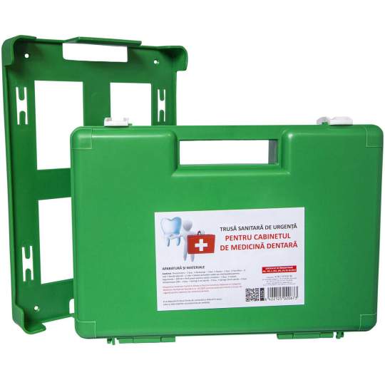 Trusa sanitara de urgenta pentru Medicina Dentara, completa, omologata Ministerul Sanatatii