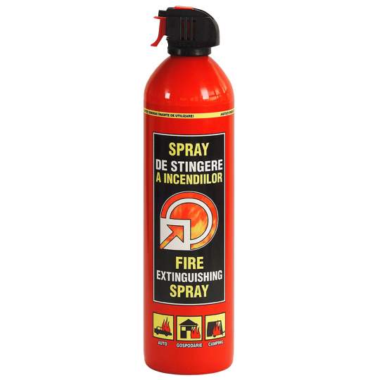 Stingator auto tip spray, cu spuma, clasa AB, 600 ml, avizat IGSU (1 bucata)