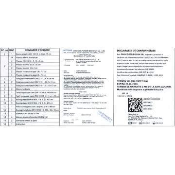 Trusa medicala auto avizata RAR, valabila 5 ani, conform DIN 13164 (1 bucata)