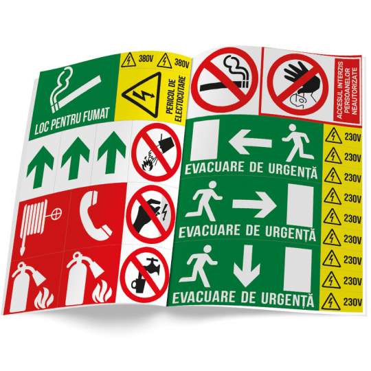 28 Autocolante obligatorii firme (2 coli A3) 28 Autocolante obligatorii firme (2 coli A3)