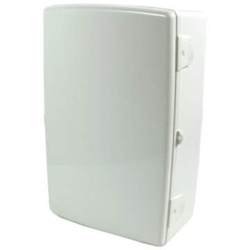 Cutie plastic alba 34x22.5x12cm pentru trusa sanitara fixa Prima, cu 2 clapete