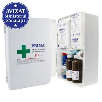 Pachet Trusa Sanitara de Prim Ajutor Fixa + Full Signalistica Pachet Trusa Sanitara de Prim Ajutor Fixa + Full Signalistica